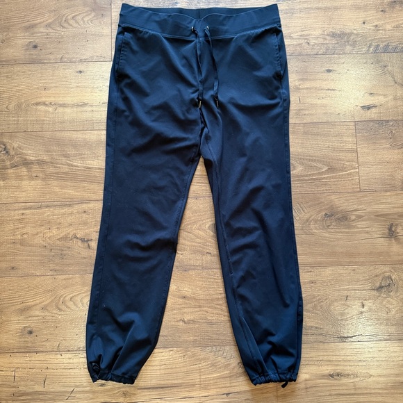 Velocity Women’s Athleisure Stretchy Performance Pants Joggers Jogger Black Sz M - Picture 1 of 4